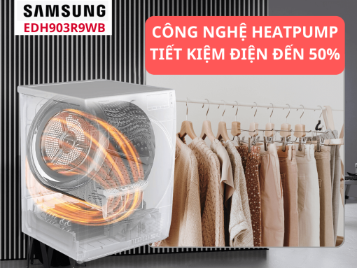 Máy sấy Samsung DV90T7240BB