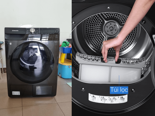 Máy sấy Samsung DV90T7240BB