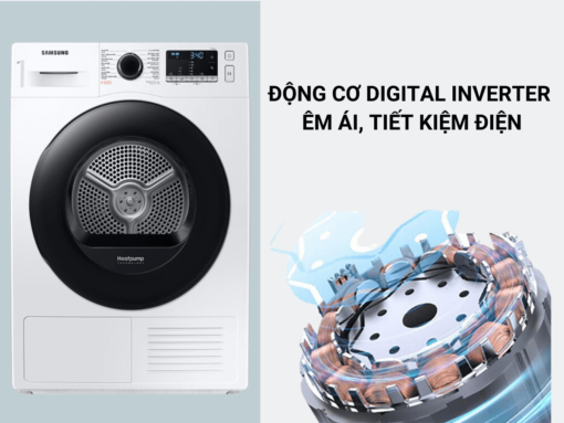 máy sấy samsung dv90ta240ae_sv