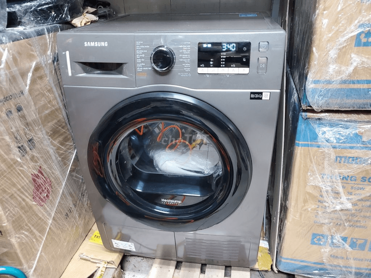 Máy sấy Samsung DV90TA240AX/SV