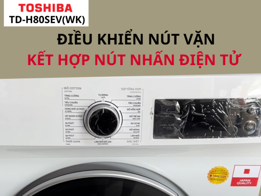 Máy sấy Toshiba TD-H80SEV(WK)