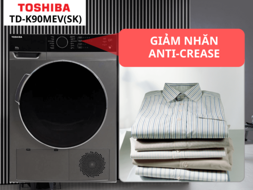Công nghệ Anti-Crease giảm nhăn quần áo