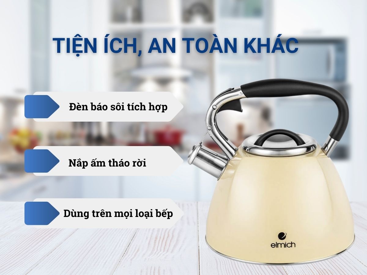ấm đun nước inox elmich el8281