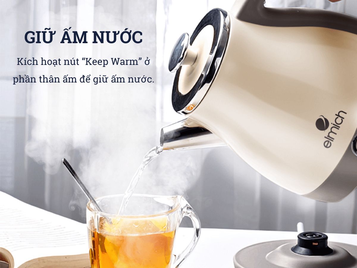 Ấm đun nước siêu tốc Elmich KEE-1775