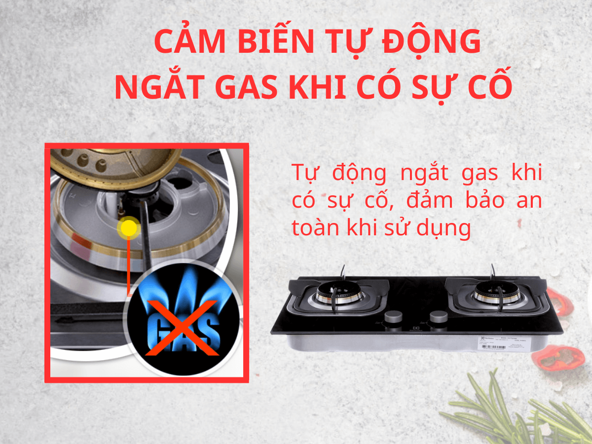 Bếp gas Electrolux EGT7221EK