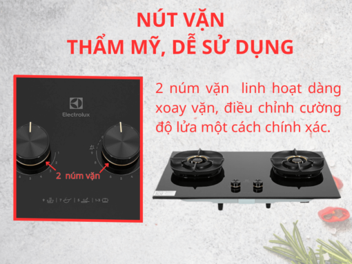 Núm vặn thẩm mỹ, 9 mức nhiệt tuỳ chỉnh