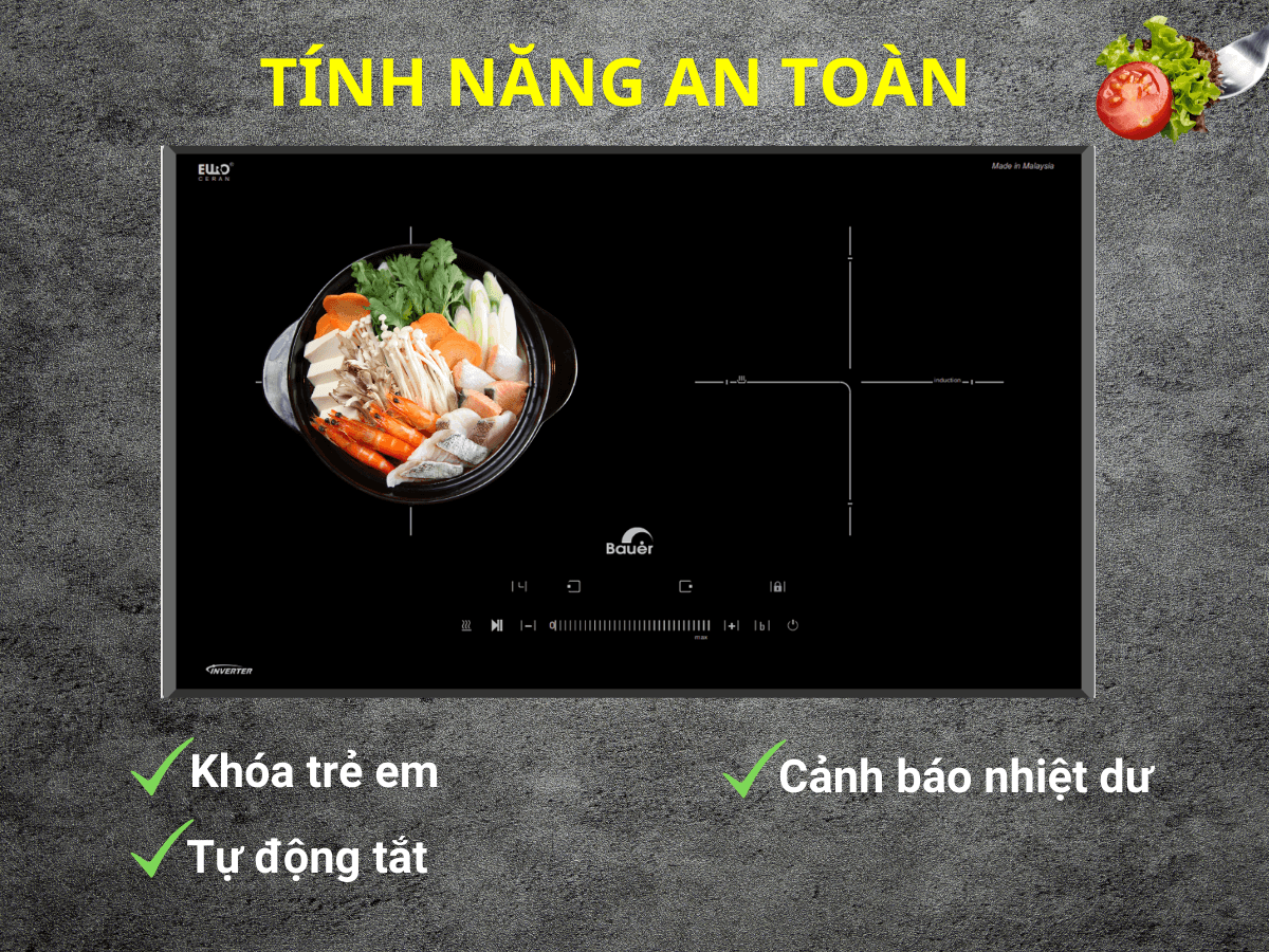 Bếp từ Bauer BE 360SA
