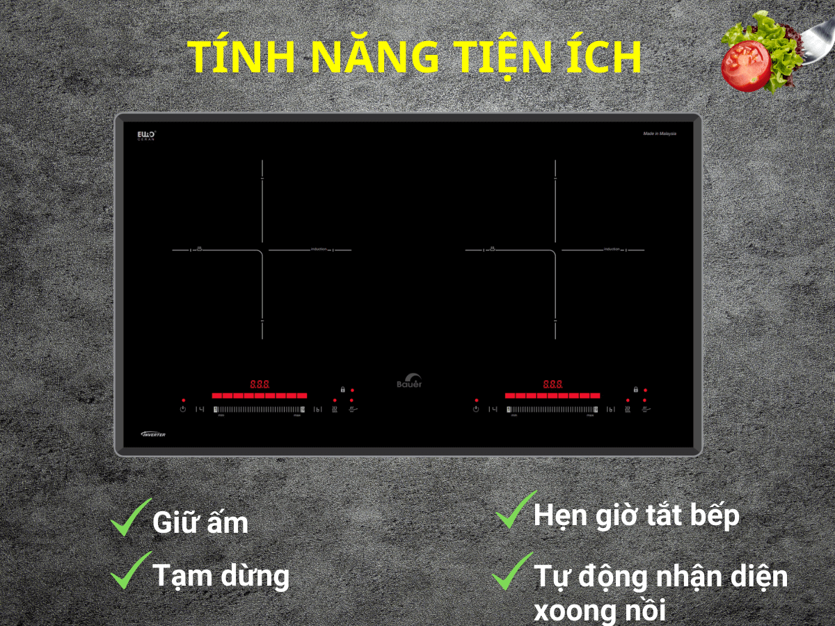 Bếp từ Bauer BE 369SE