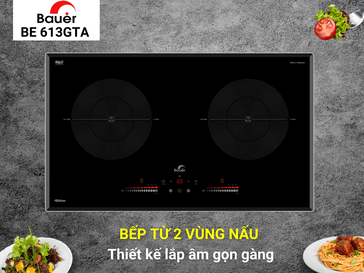Bếp từ Bauer BE 613GTA