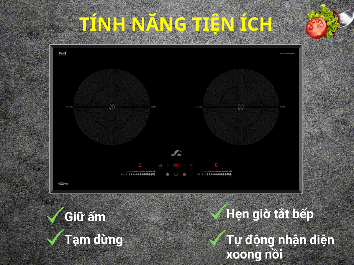Bếp từ Bauer BE 668LD
