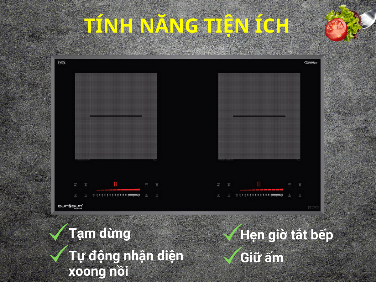 Bếp từ Eurosun EU-T755PRO