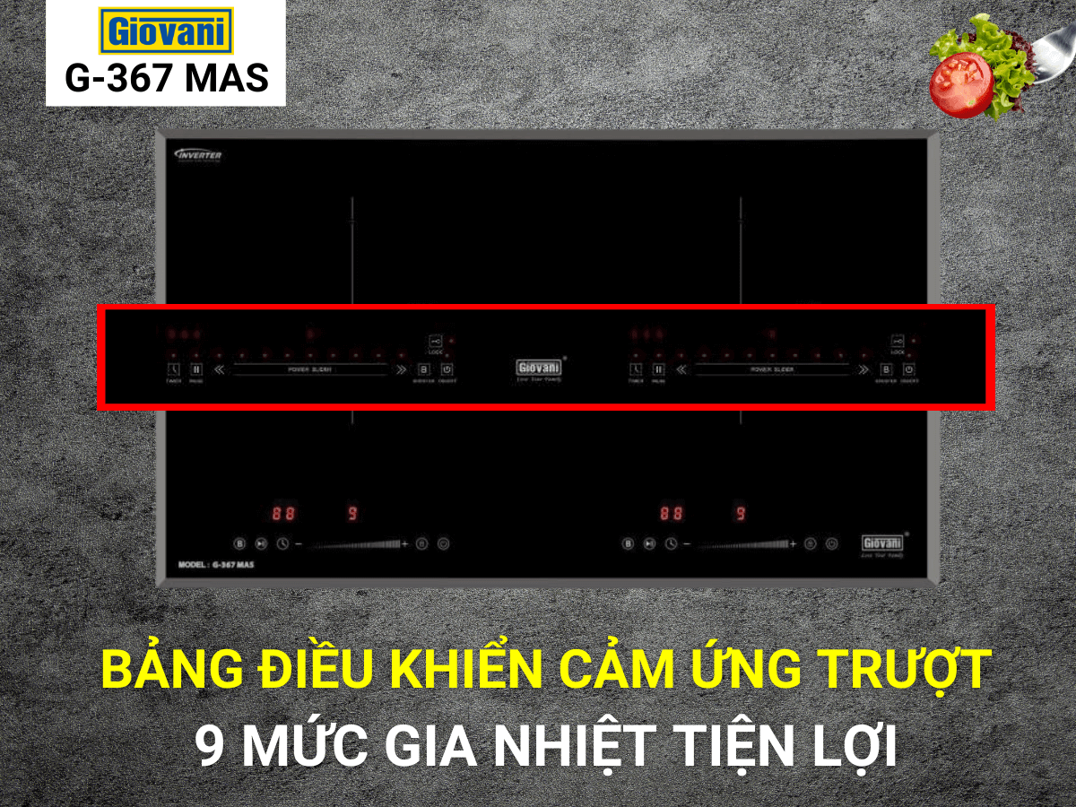 Bếp từ Giovani G-367 MAS