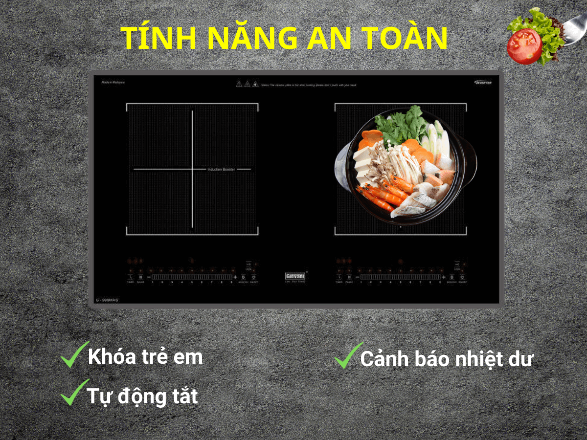 Bếp từ Giovani G-999 MAS