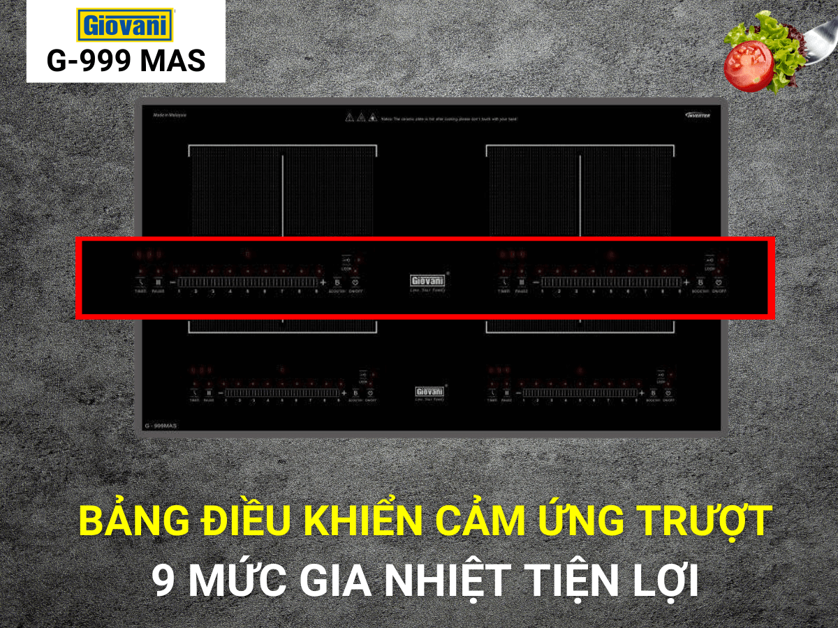 Bếp từ Giovani G-999 MAS