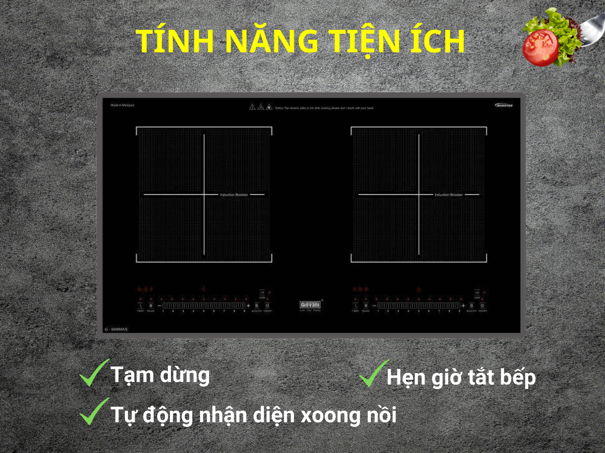 Bếp từ Giovani G-999 MAS