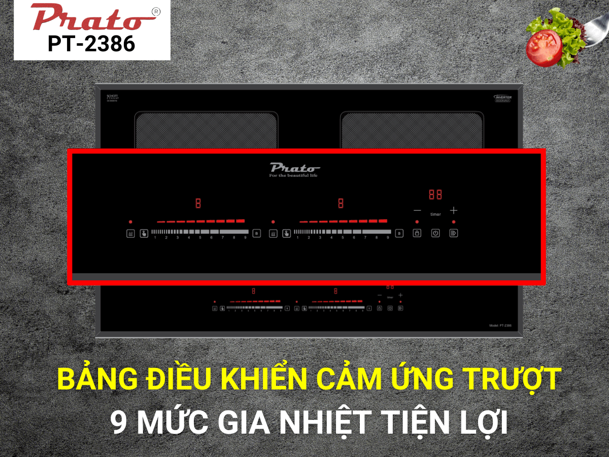 Bếp từ Prato PT-2386