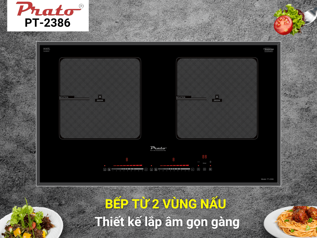 Bếp từ Prato PT-2386
