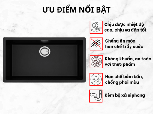 Ưu điểm nổi bật của Chậu Malloca ZEN K-13040