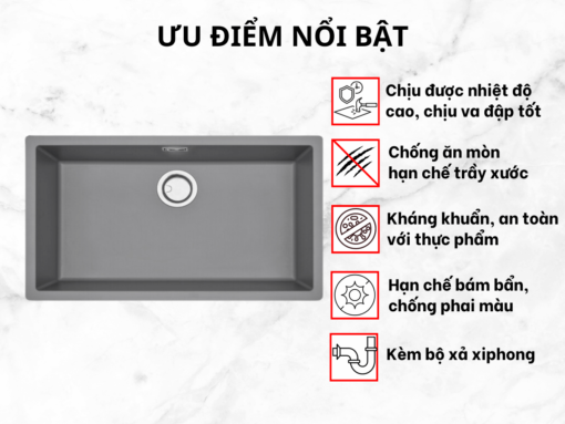 Ưu điểm nổi bật của Chậu Malloca ZEN K-13073