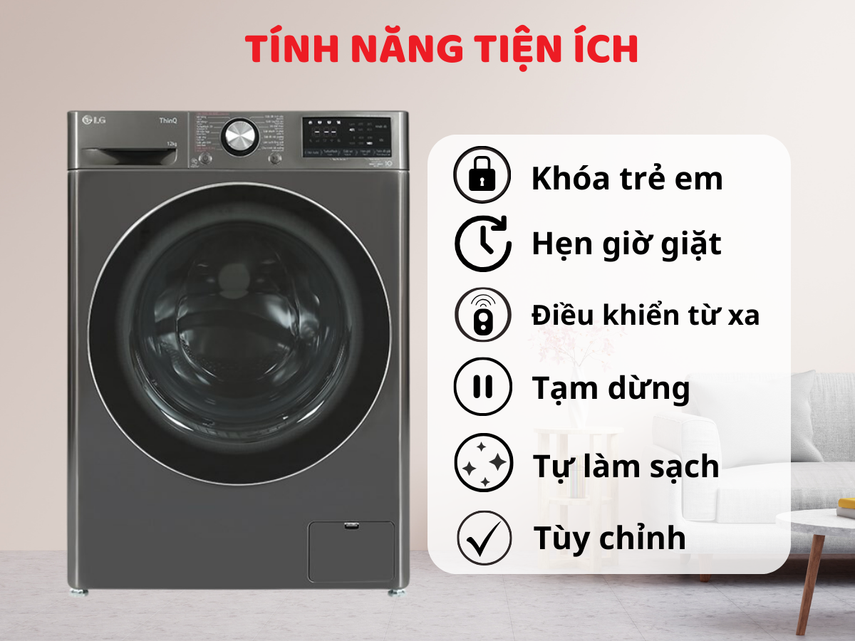 máy giặt lg fv1412s4w