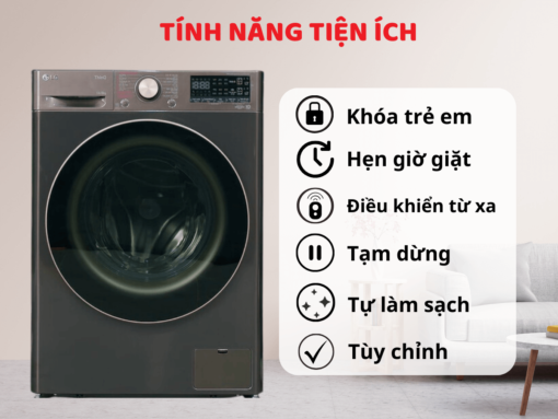 Máy giặt sấy LG FV1414H3BA
