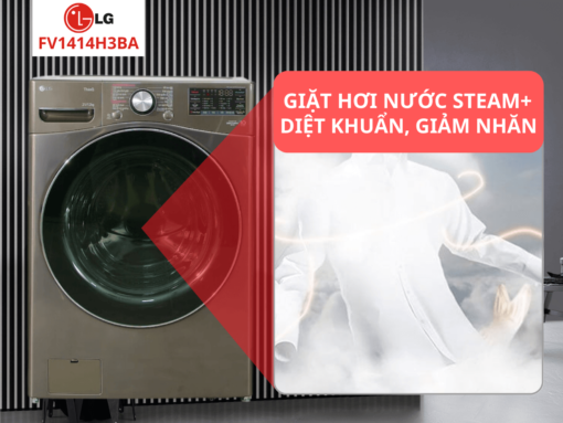 Máy giặt sấy LG FV1414H3BA