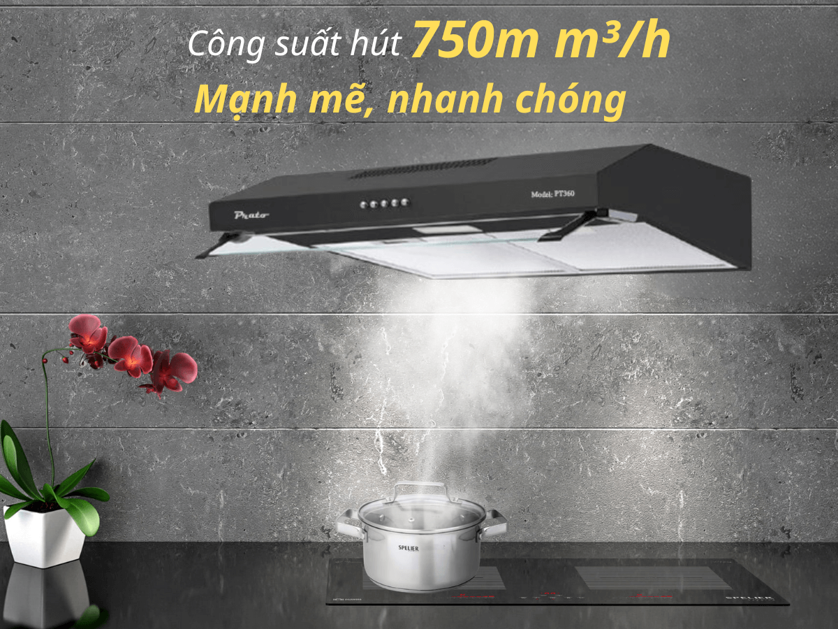 Máy hút mùi Prato PT-360.H1