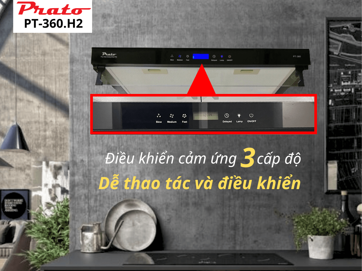 Máy hút mùi Prato PT-360.H2