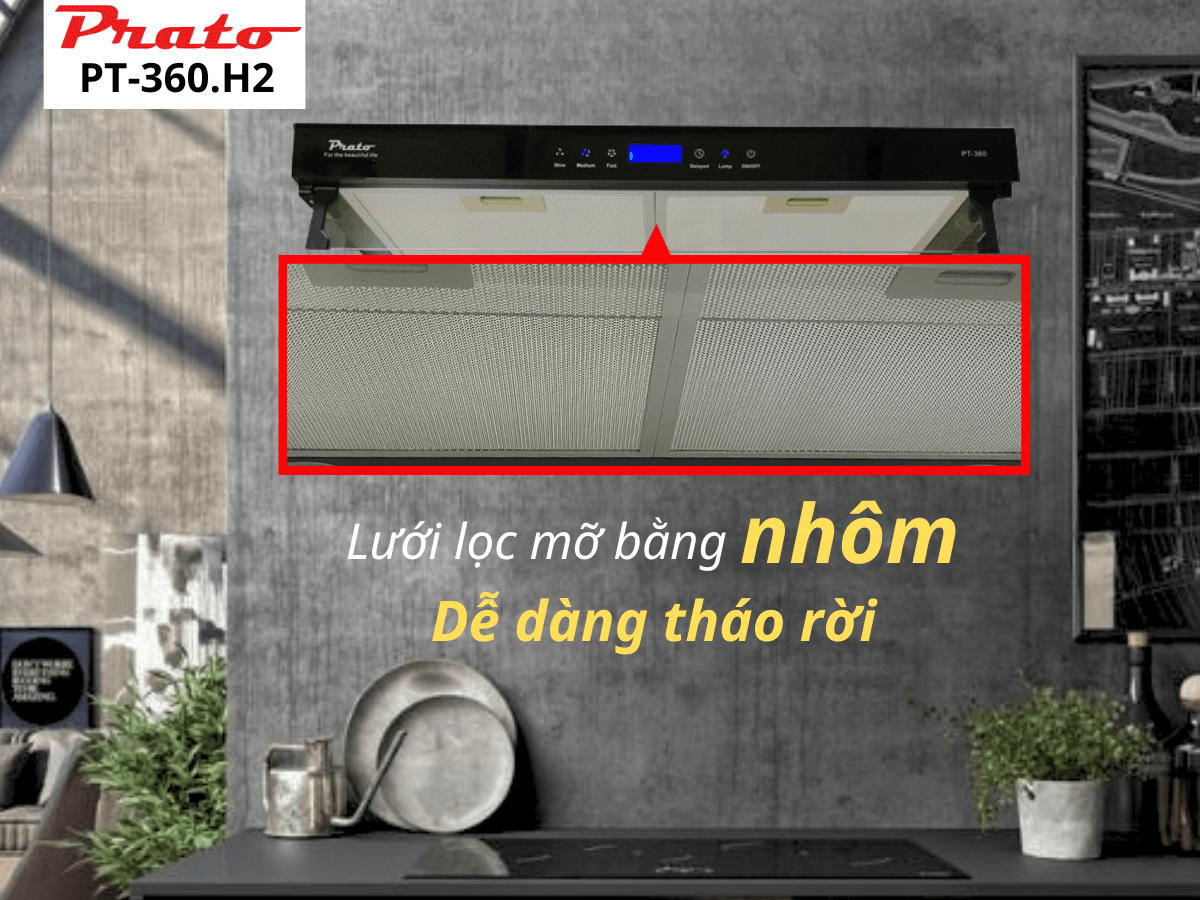 Máy hút mùi Prato PT-360.H2