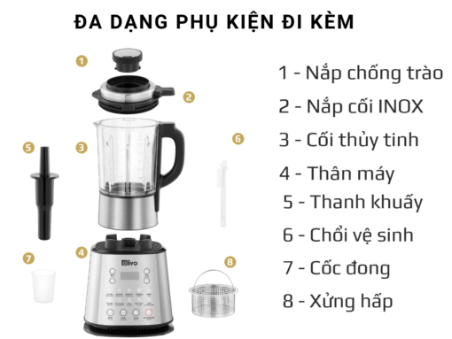 Máy làm sữa hạt Olivo X20 Plus