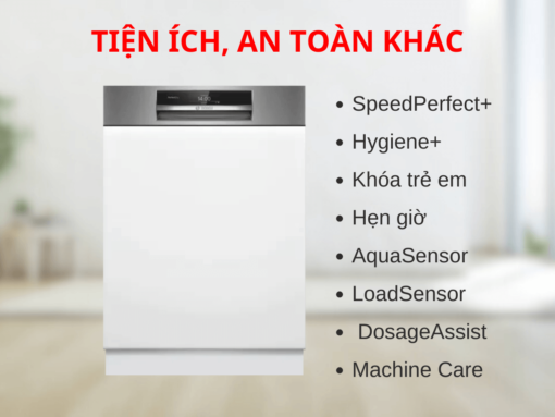 Máy rửa chén Bosch SMI8TCS01E