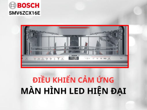 Điều khiển cảm ứng và màn hình LED hiện đại