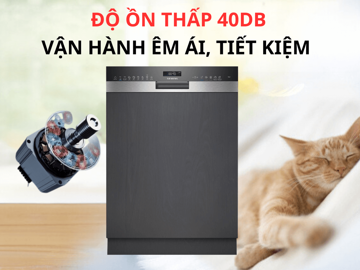 Máy rửa chén Siemens SN55ZS07CE