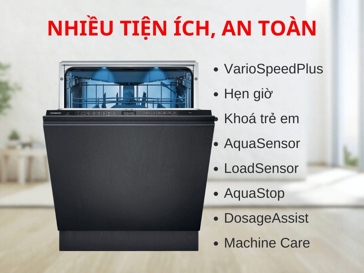 Máy rửa chén Siemens SN65ZX07CE