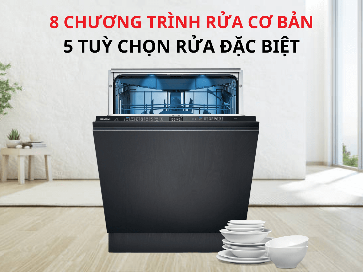 Máy rửa chén Siemens SN65ZX07CE
