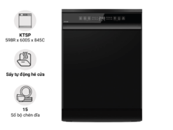 Máy rửa chén Spelier SP 15 DW NX Black