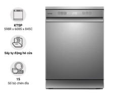Máy rửa chén Spelier SP 15 DW NX Silver