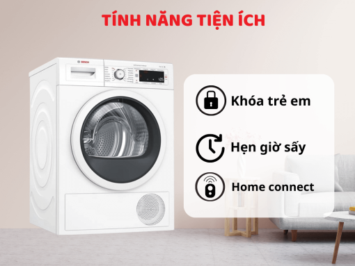 Máy sấy Bosch WTW87541