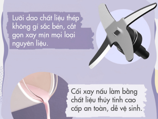 Máy xay nấu đa năng Dingo DCB500