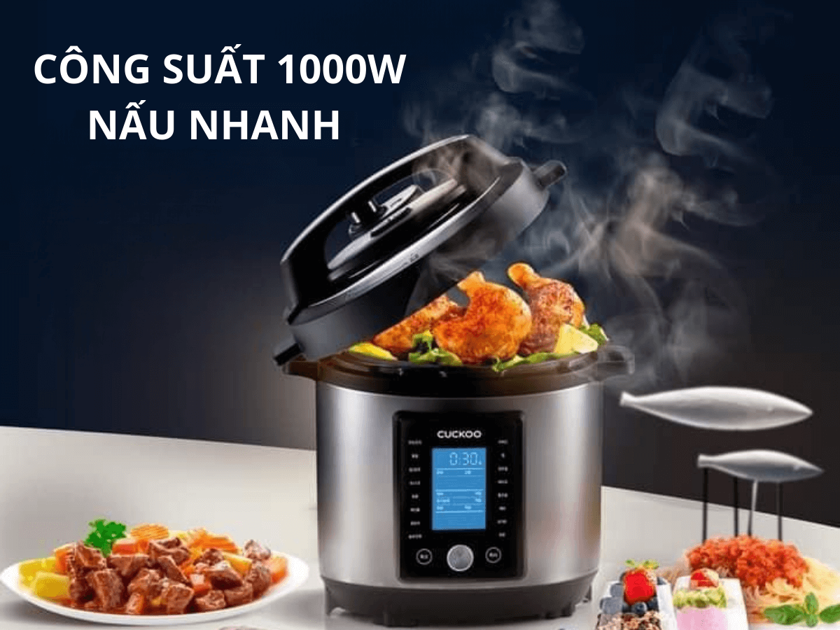 Nồi cơm điện tử áp suất Cuckoo CMC-A0655FB