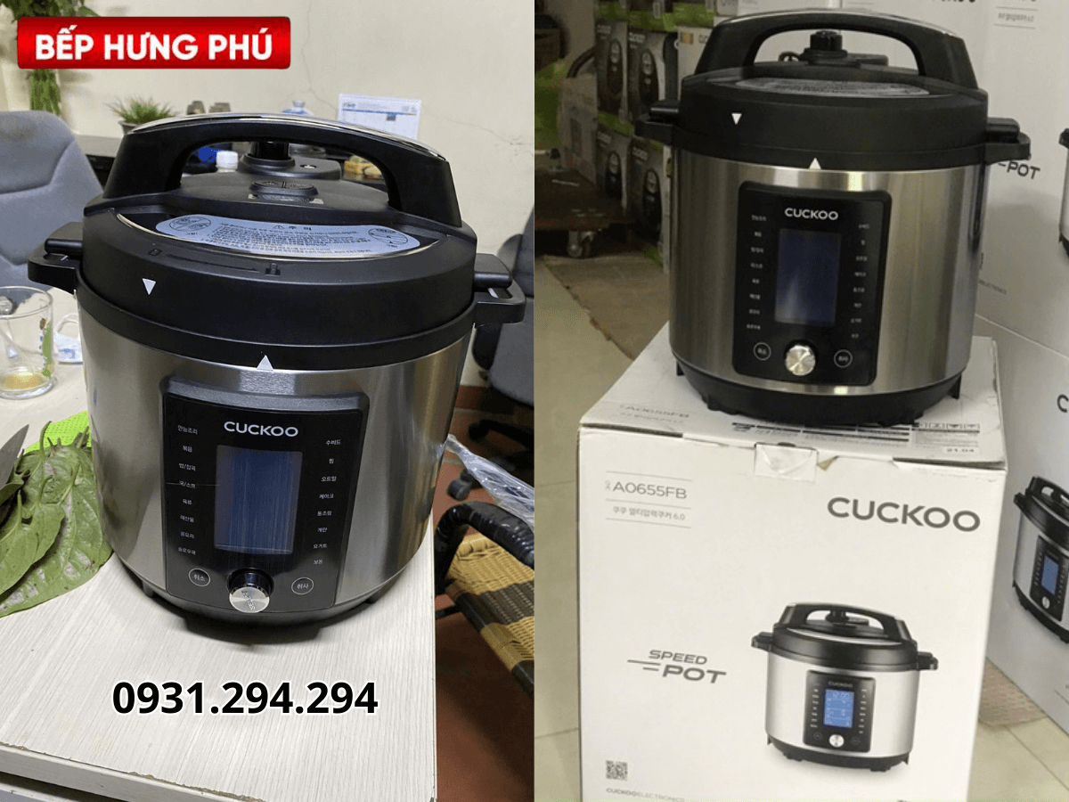 Nồi cơm điện tử áp suất Cuckoo CMC-A0655FB