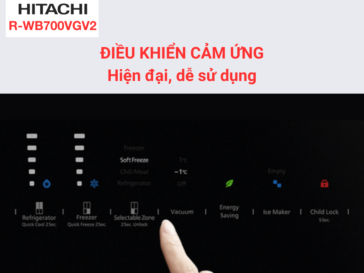 Tủ lạnh Hitachi R-WB700VGV2