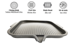 Vỉ nướng chống dính NaMilux GP21F