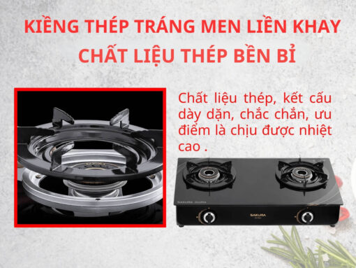 bếp gas sakura sa-792lg (1) Bếp gas Sakura SA-792LG