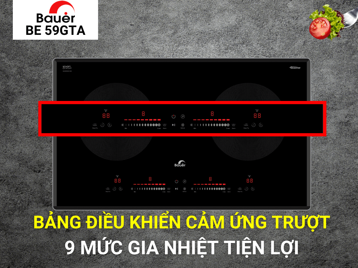 Bếp từ Bauer BE 619GTA