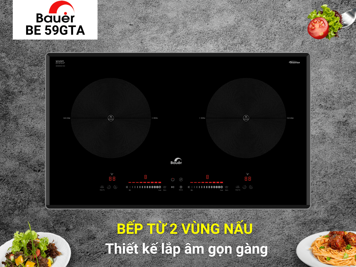 Bếp từ Bauer BE 619GTA