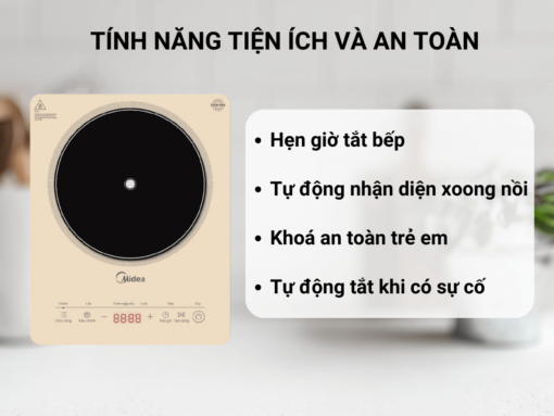Bếp từ đơn Midea MIC221T0AGA