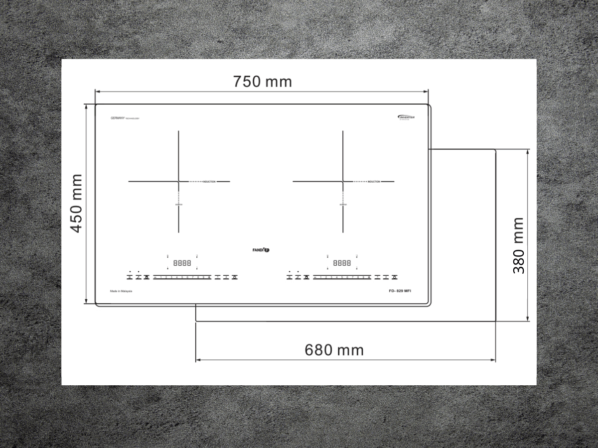 Bếp từ Fandi FD-829MFI