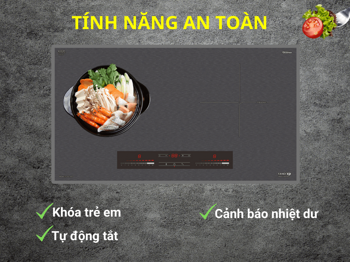 Tính năng an toàn bảo vệ cho cả gia đình