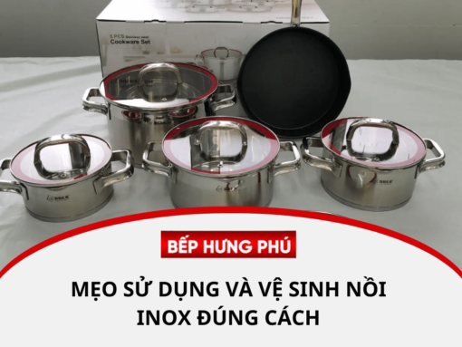 Bộ nồi inox Arber AN05RED-MAX